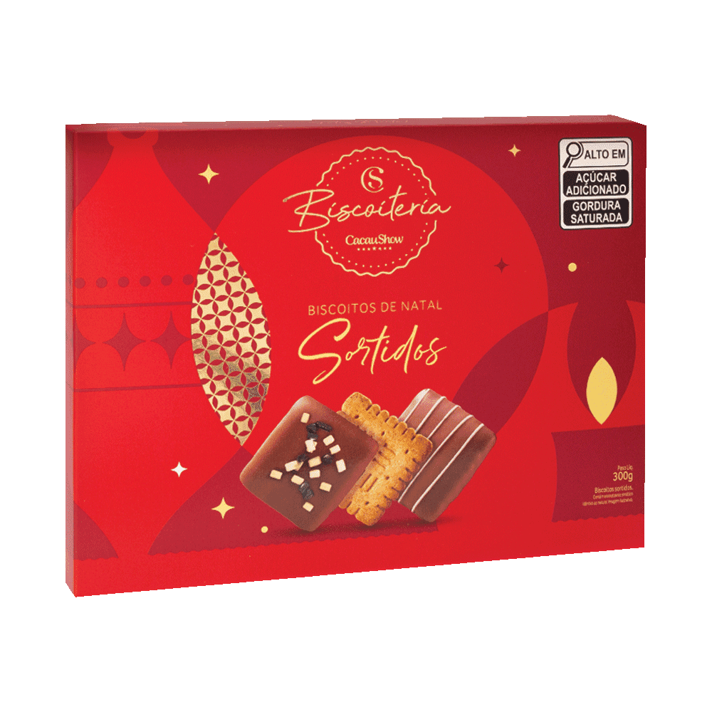 Biscoitos de Natal Sortidos 300g