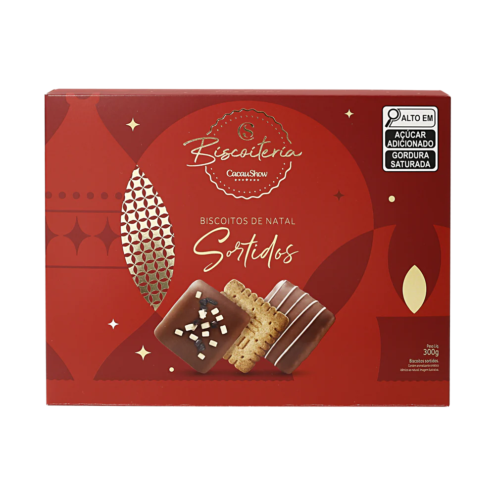 Biscoitos de Natal Sortidos 300g