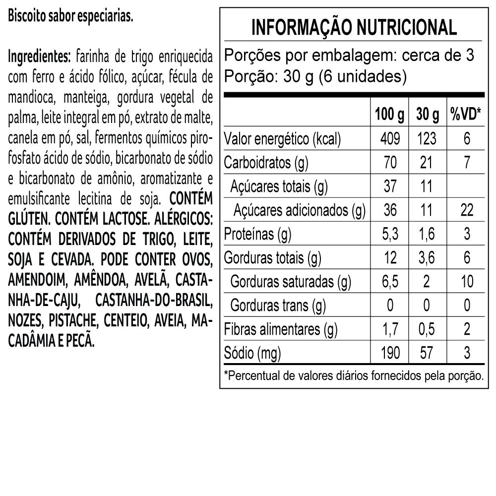 Biscoitos de Natal Sortidos 300g