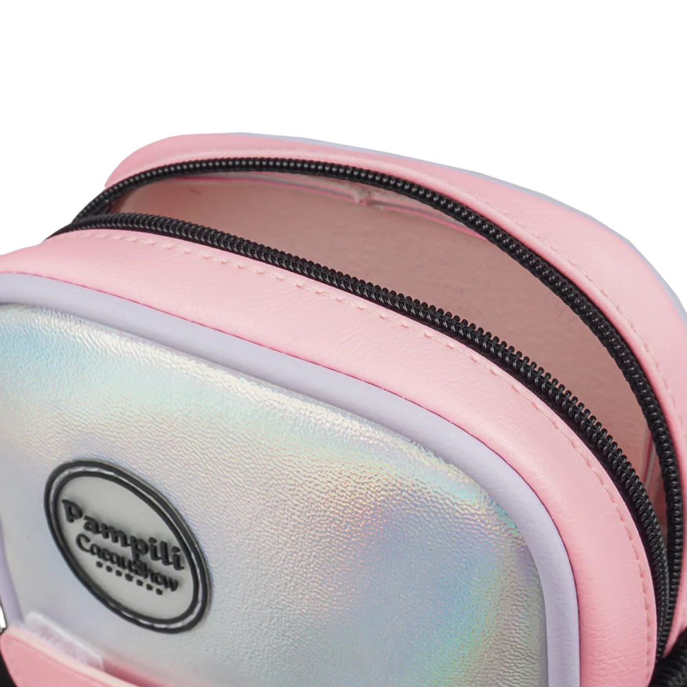 Bolsa Pampili de Led Chocomonstros Prata