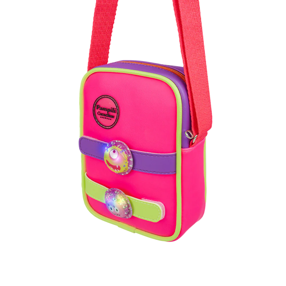 Bolsa Pampili de Led Chocomonstros Colorida
