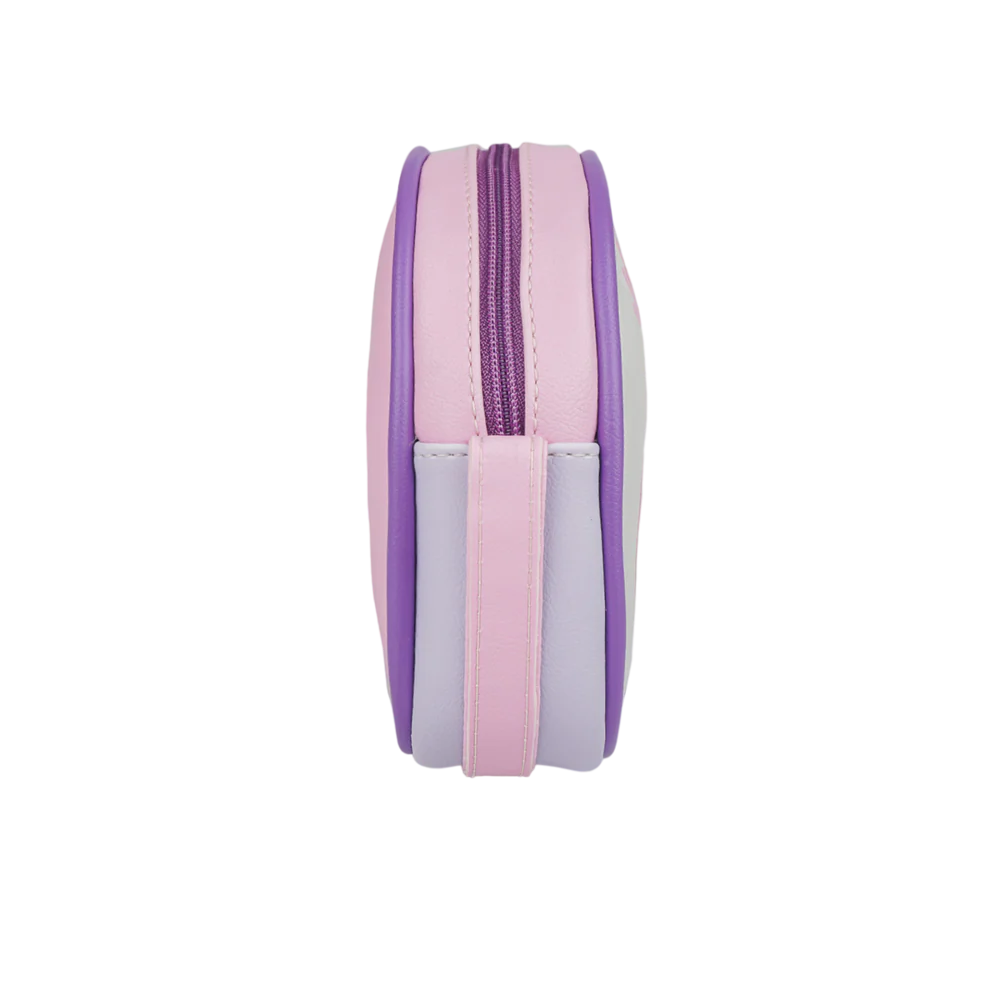 Bolsa Pampili Chomonstros Claudete Roxa e Rosa