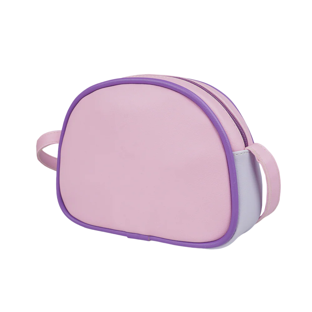 Bolsa Pampili Chomonstros Claudete Roxa e Rosa